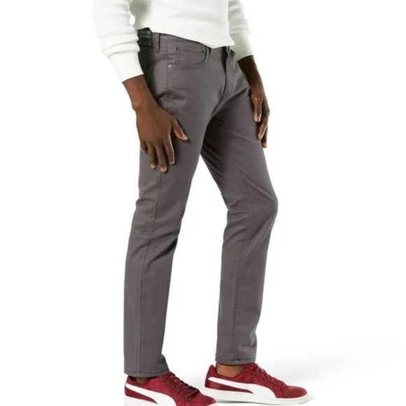 NWT Signature by Levi Strauss & Co. Men's S37 Slim Fit Gray Jeans 28" x 30" - Picture 3 of 3